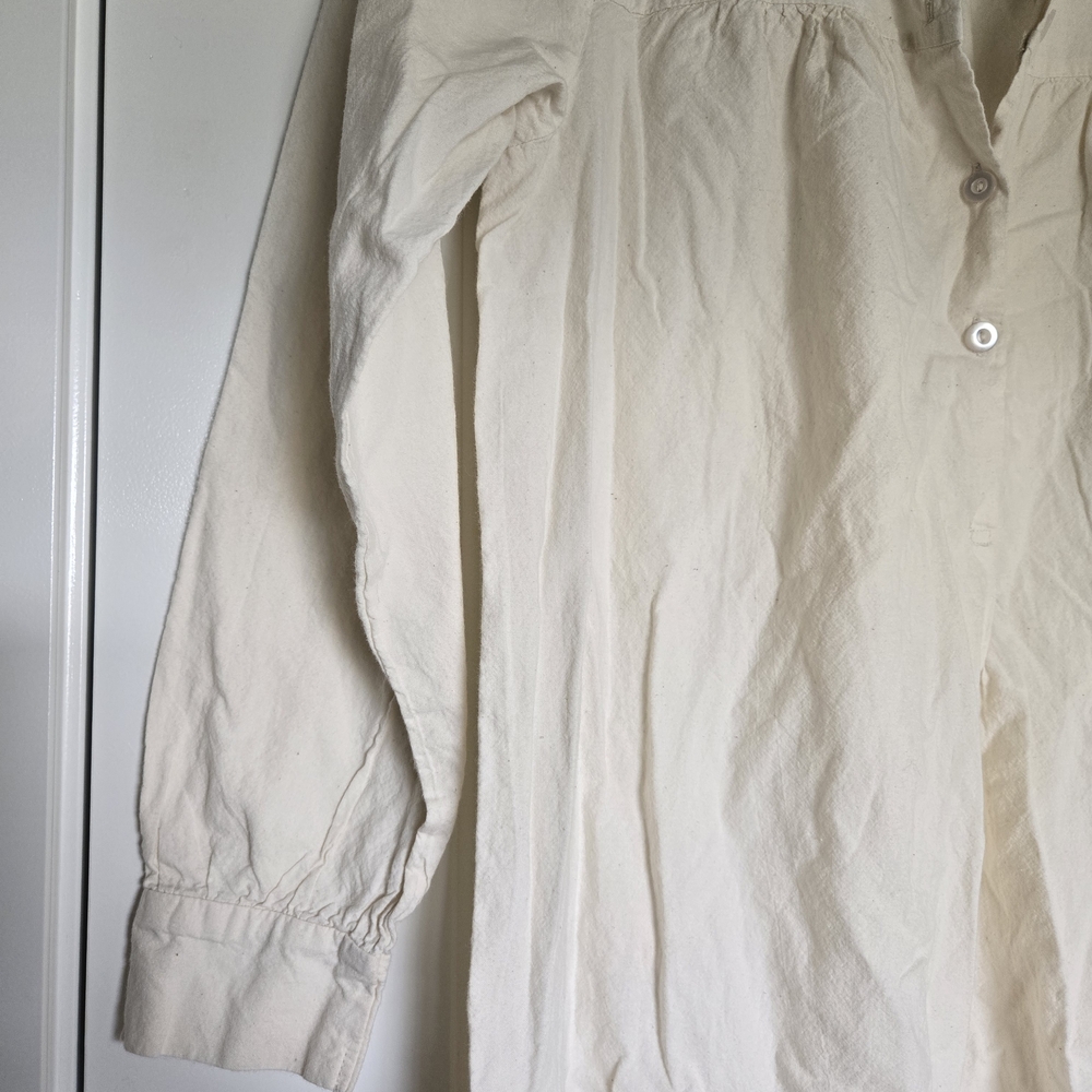 The Vermont Country Store Cream Cotton Dress - Picture 2 of 5